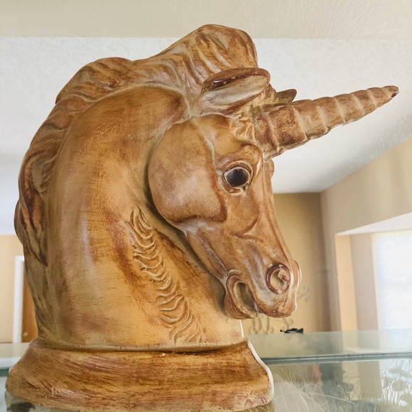 Other - Ceramic Unicorn Bust